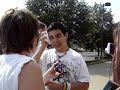 talking on random phone