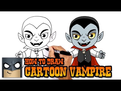 video-linktoworks-How to Draw a Cartoon Vampire | Halloween