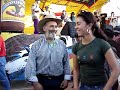 LEIDY Y EL HERMANO DE JORGE VELOSA BAILANDO AL SON DE LA MUSICA CARRANGUERA EN LAS FIESTAS DEL CAMPESINO EN RAQUIRA EN JUNIO 2007 CON EL CONJUNTO LOS DEL PUEBLO