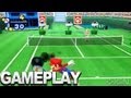 Mario Tennis Open Beating Bowser in Exhibition Mode