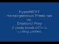 Multiagent Neuroevolution Hunting
