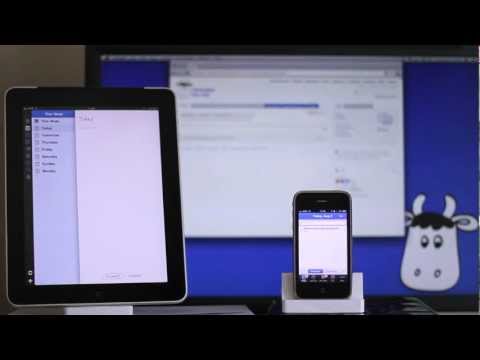 how to sync rtm with iphone