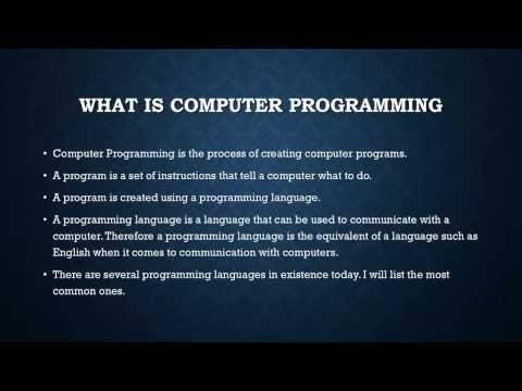 how to learn computer programming