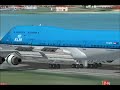 FSX 747 KLM LANDING AT TNCM FSX 747 KLM LANDING AT TNCM