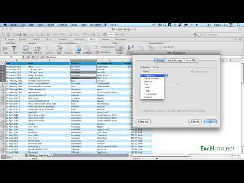 how to define drop down in excel