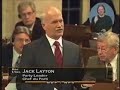 NDP: Jack Layton on Barack Obama