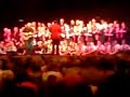Barry singing with the Gospel Choir