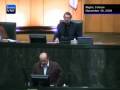 Jewish Majlis deputy attacked Israel in presence of Ahmadinejad