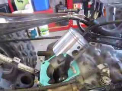 how to rebuild yamaha blaster top end