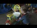 Baby Daniel Plays With His Alphabet Train