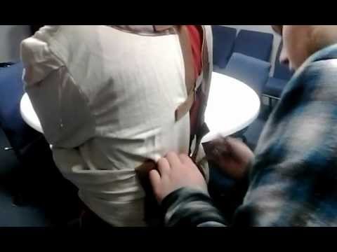 Death Becomes Me striaght jacket escape