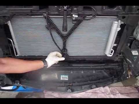 How to replace condenser on 2010 Mazda 3 part3
