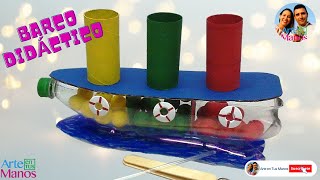 4 - Cómo hacer un barco didáctico - Cómo estimular la creatividad y motricidad de los niños
