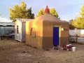 motel, papercrete, the blues in Alpine, Tx