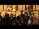 el coro ad libitum cantando el cuarto movimiento del credo de vivaldi.