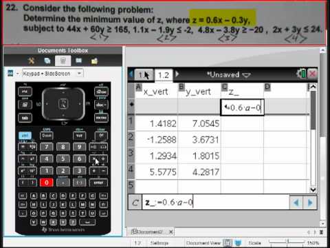 how to define a variable on ti nspire cx