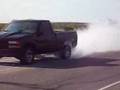 454ss DRAG RADIAL BURNOUT