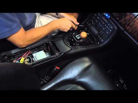 how to remove center console on jaguar x-type