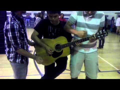 3 guys 1 guitar - Ladies and gents, I present to thee 75% of Tonight Everyone Dances. All I can say is, wow, they're astounding.