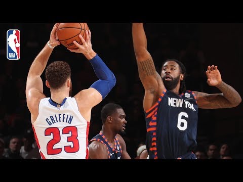 Video: Full Game Recap: Pistons vs Knicks | Blake Griffin Leads Detroit In MSG