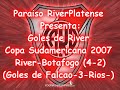 River 4 Botafogo 2 Copa Sudamericana 2007 (Costa Febre