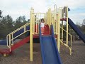 Anna Isabella inthe playground