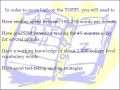 TOEFL iBT Reading: Test-Taking Strategies