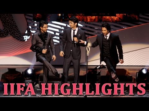 Catch the fun chat between Shahrukh Khan, Shahid Kapoor and Sushant Singh Rajput from IIFA 2013