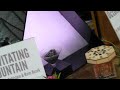 Click here to watch this video Water droplets defying gravity - an illusion