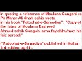BARELVI LOVE for Maulana Qasim Nanotvi (r) And Deoband