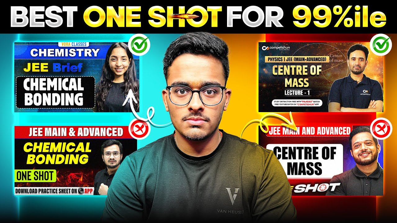 Is ONE SHOT Enough for JEE? | Best One Shot Lectures for JEE Mains 2026🔥| JEE 2027