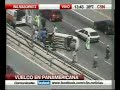 Panamericana: un vuelco genera demoras