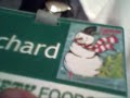 There's a snowman on my name tag!