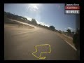 Locke M | Helmet View @ Laguna Seca