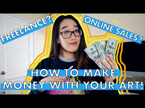 How I Make MONEY As An ARTIST! PASSIVE INCOME, FREELANCING, CORPORATE JOBS, And MORE!