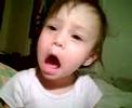 cute baby talking
