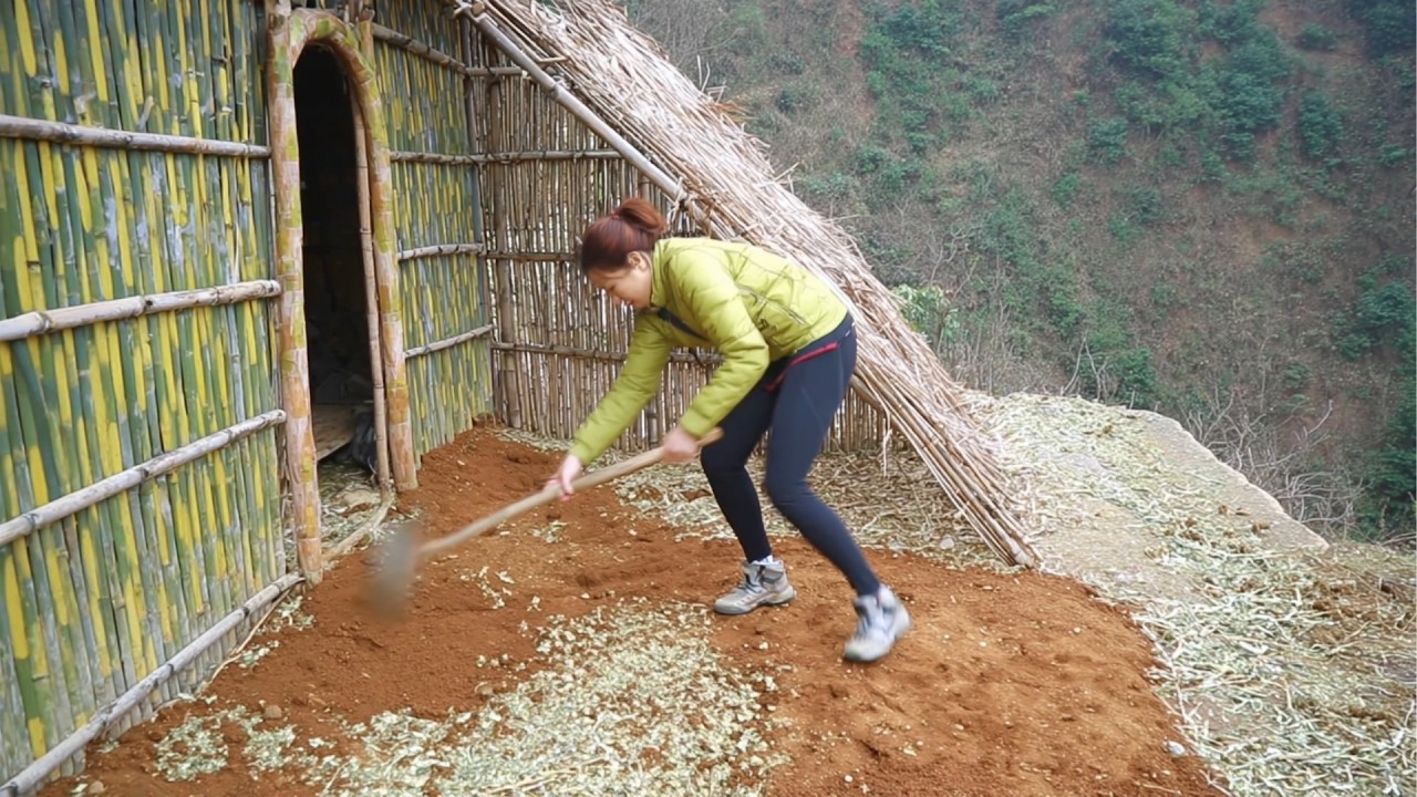 Woman Builds Hidden Underground Shelter in the Mountains in Just 90 Days | by @ĐiềnTiểuCaFarm86