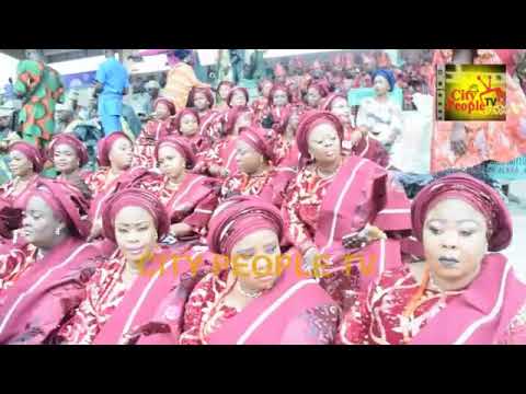 Over Ten Thousand Women Parade In Their Colorful Dress @ Ojude Oba 2019