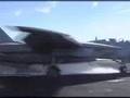 Aircraft Carrier Catapult of a Jet Fighter