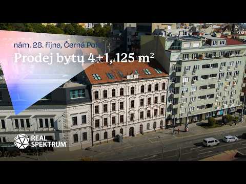 Video Prodej bytu 4+1 125 m², Brno - Černá Pole