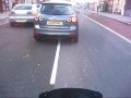 London YBR 125 motorcycle ride (filtering)