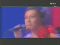 anneli drecker (of bel canto) performing at the amandashow, where younger artists did jazzinterpretations of well known songs.