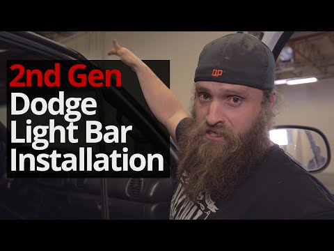 How to Install a Light Bar on a Second Gen Dodge