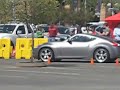 Mark White Nissan drifting display