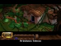 years later, zanthia, a young female alchemist and wizard encountered in the first game, discovers that the kingdom of kyrandia is in great danger, disappearing piece by piece. the mystics hold a meeting, and the hand (a giant glove serving as marko's assistant) formulates a plan, which requires a magic anchor stone from the center of the world. he chooses zanthia to be the one who shall recover the stone. as it turns out, however, the quest for the anchor stone is a wild goose chase, used by the hand to distract zanthia and the other mystics while it enacts its evil deeds. the hand, supposedly a fragment of a long-deceased gigantic evil sorcerer, is the game's true villain, and zanthia must defeat him in the end. this game was characterized by far more whimsical humor than its predecessor. also in this game marko, who actually loves zanthia, must be rescued several times by the player (if s/he so chooses; they can otherwise leave marko to escape on his own). this game also features many more non-optional side quests. rather it is not as straightforward as the predecessor which was intent on finding and killing malcolm. in this game the player must go to several different locations and perform various tasks to eventually be able to reach the main destination. for example one major plot point is to reach a volcanic island named 