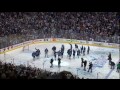 Kevin Bieksa OT² Winner & Trophy Presentation - Canucks Vs Sharks - R3G5 2011 Playoffs - 05.24.11
