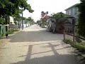 Riding bikes in Caye Caulker, Belize
