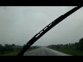 Florida rain on the road: http://t.co/i8pTRNdyYe via @YouTube