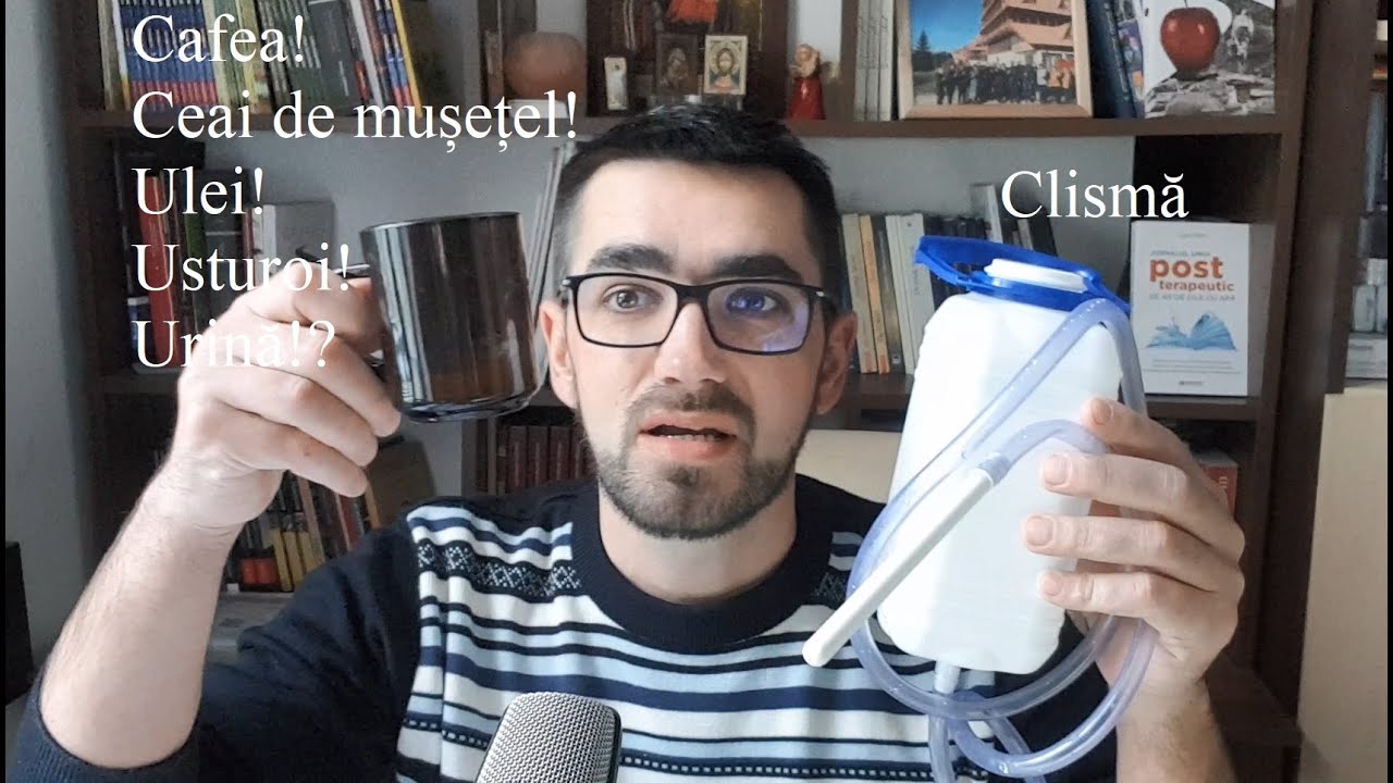 Clisma cu cafea, cu mușețel, cu usturoi, cu ulei și urină
