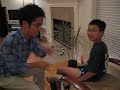 My cousin David rapping...